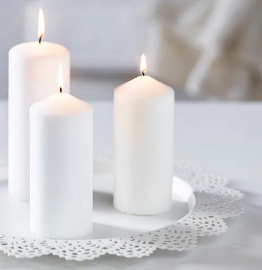 Plat en fer façon napperon