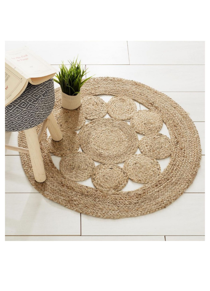 JUNE - Tapis jute rond