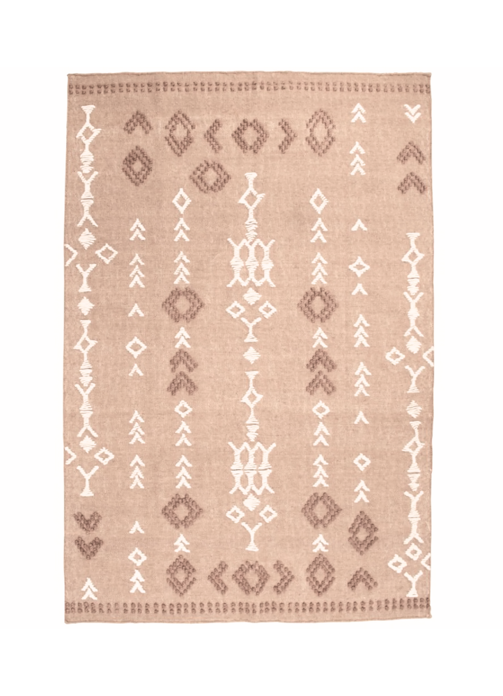 LEDAS - Tapis nude en laine nouée