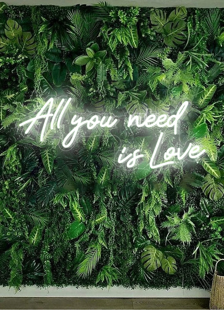 AMETHYST - Néon "All you need is Love"