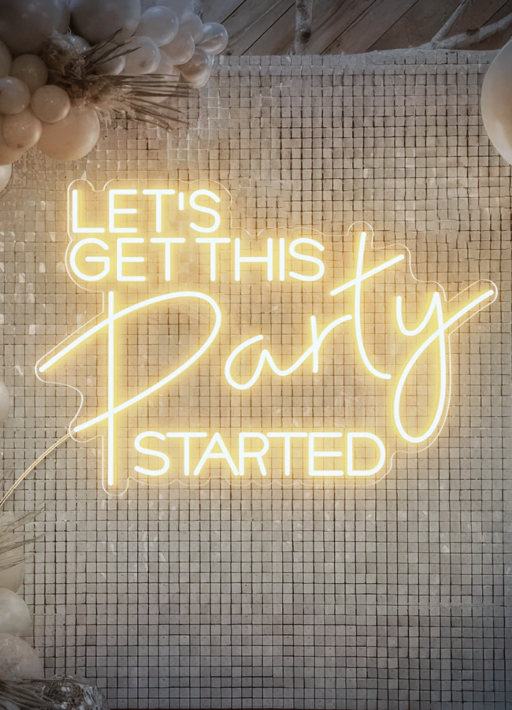 AMAZONE - Néon “Lets get this party started”