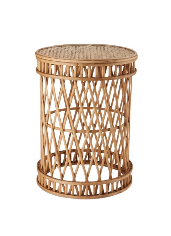 YERBA - Petite table appoint rotin