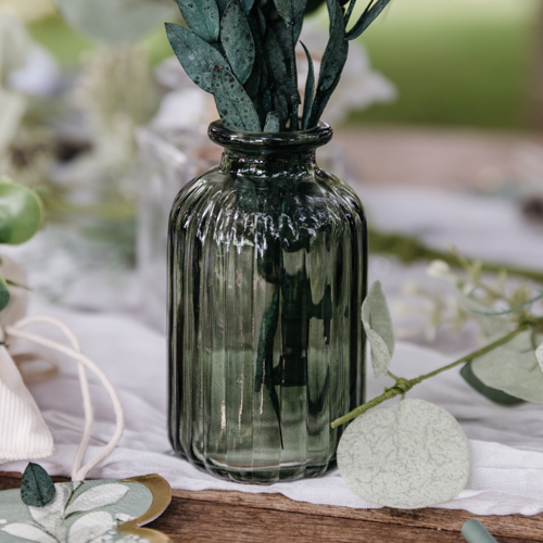 Vase Giorgia Verre Vert Olive