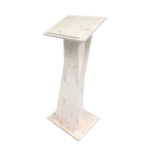 pupitre cérémonie blanc