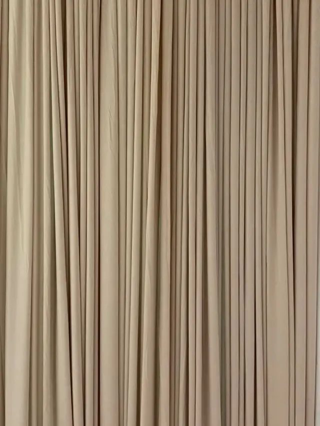Rideau en lycra champagne 4m par 3m