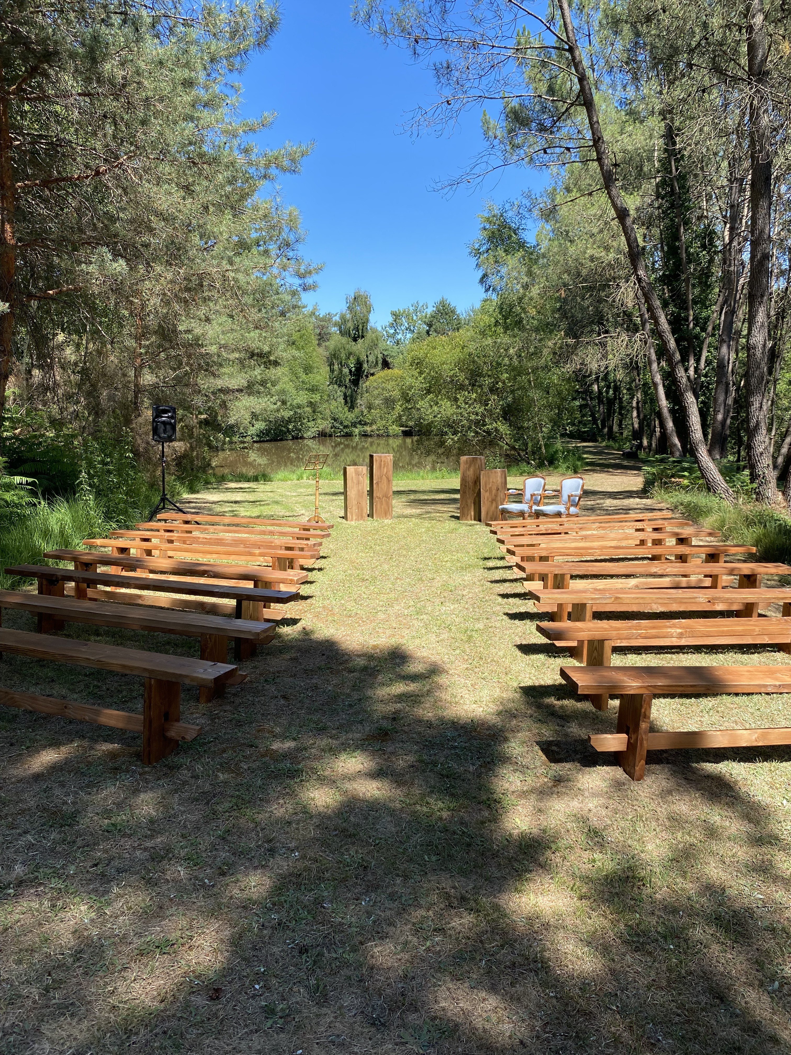 Banc en bois