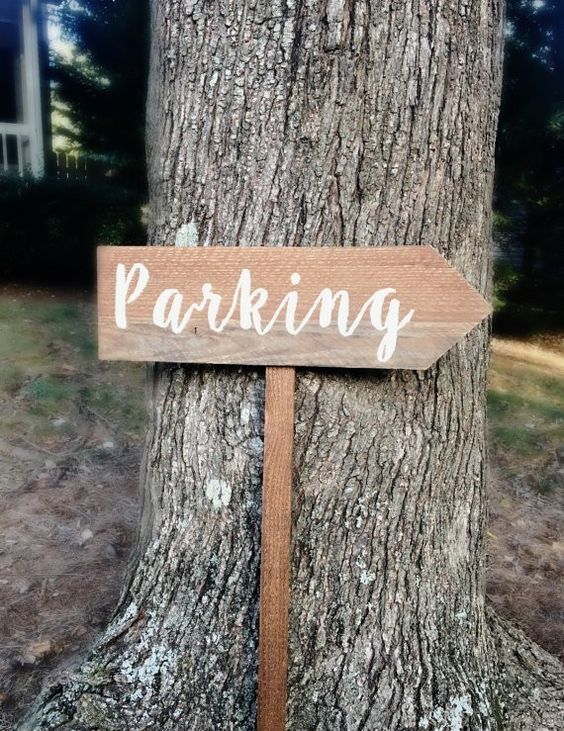 Panneau parking