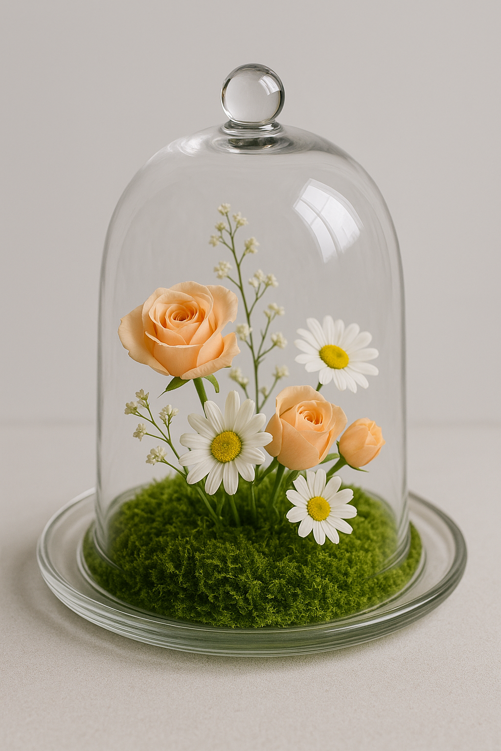 Cloche en verre 20cm
