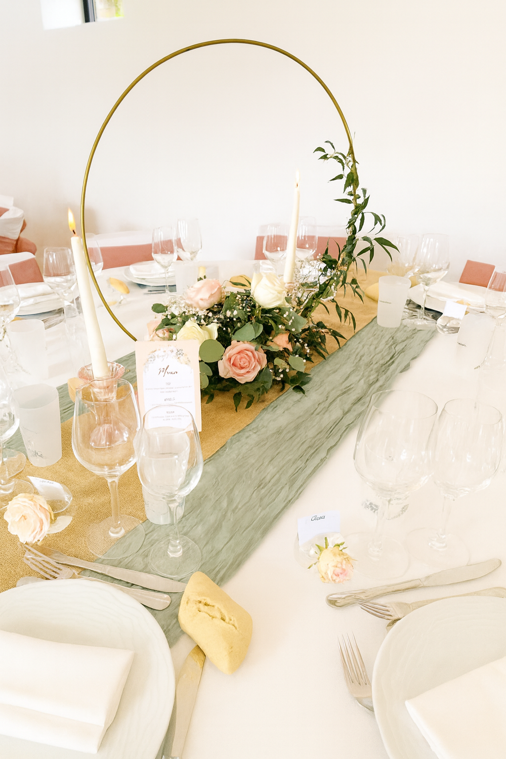 Cerceau plateau métal