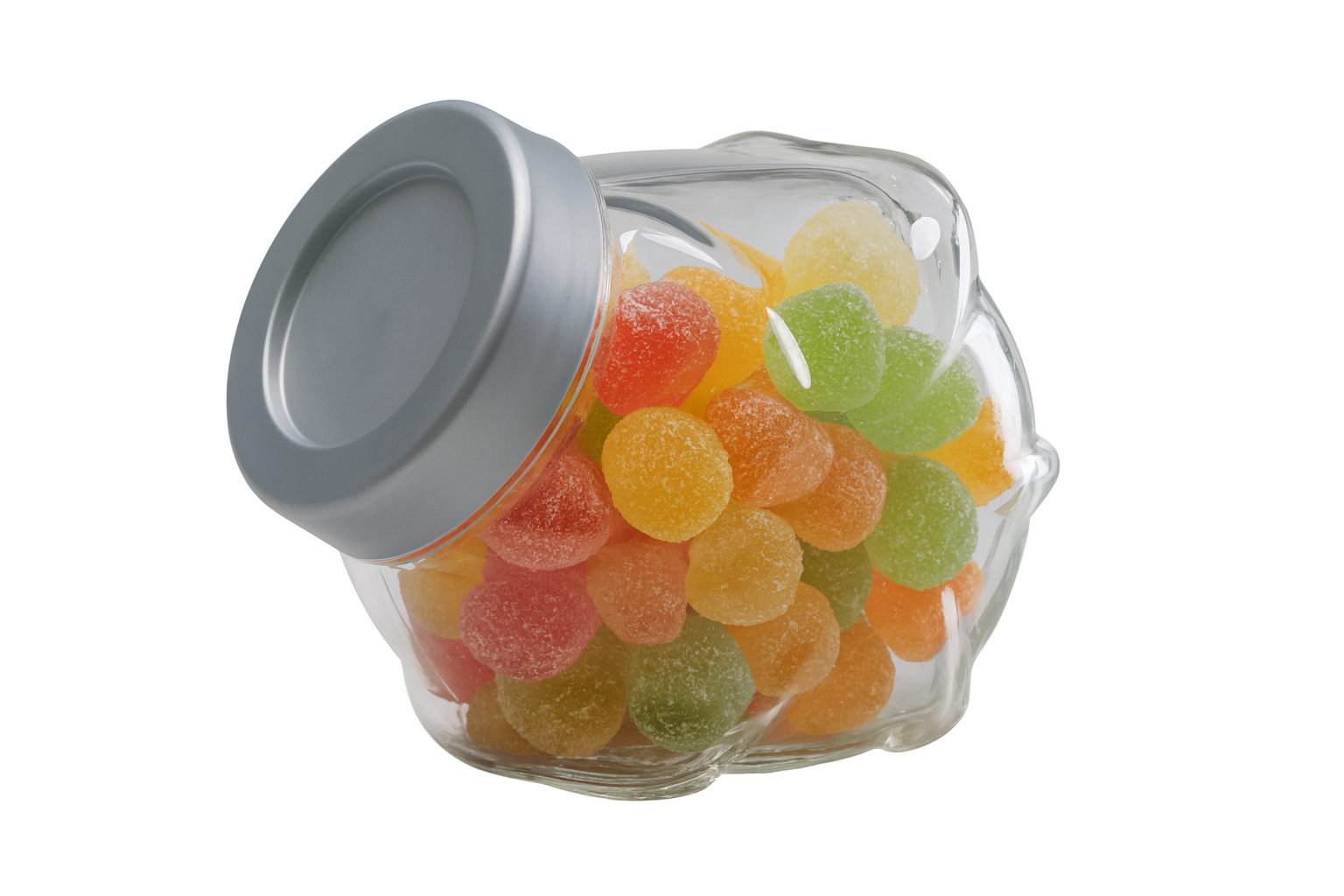 Pot bonbons plastique - R498