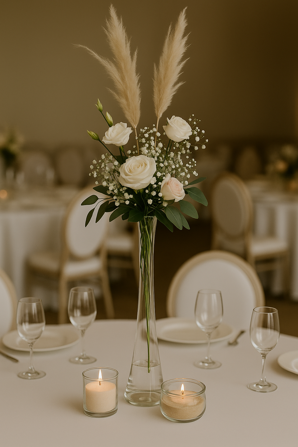 Vase solifleur 60cm - R546