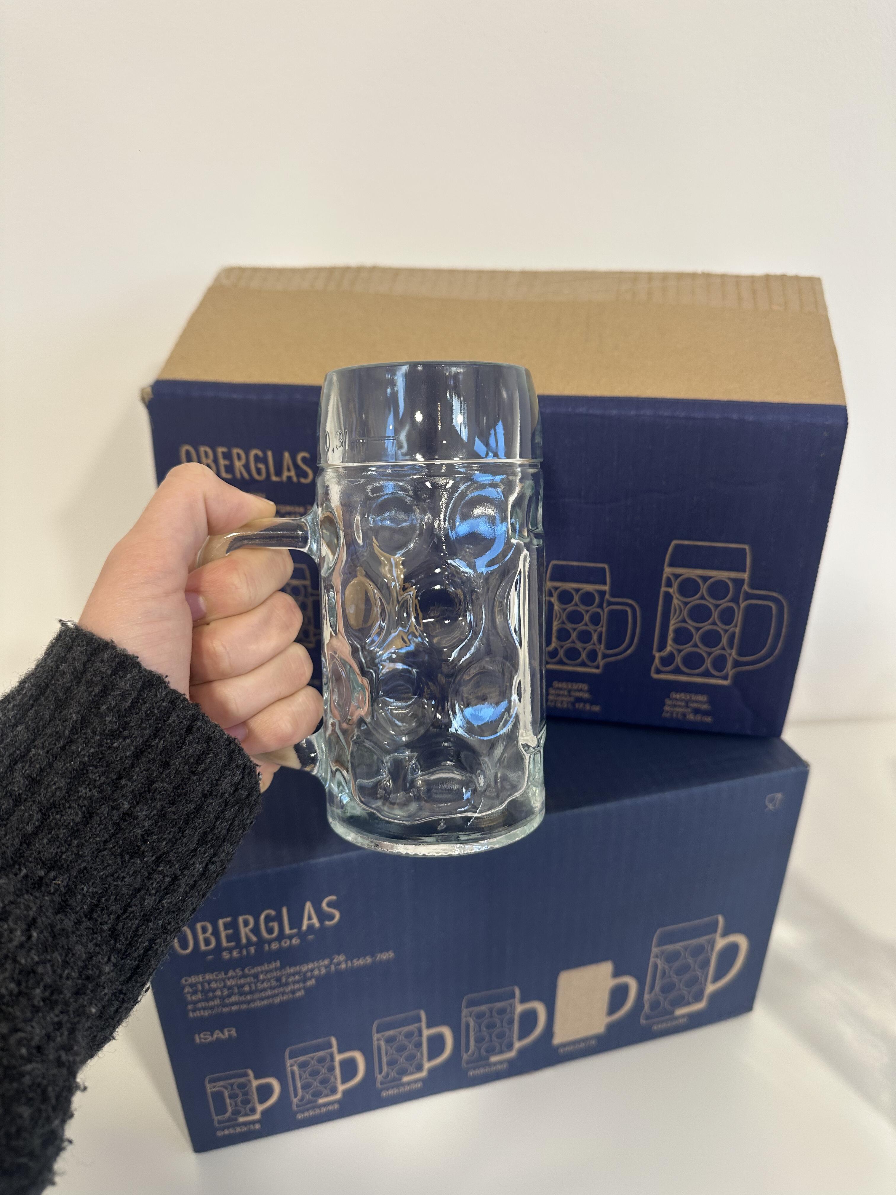 6 Chopes / verres à bière 0.3L