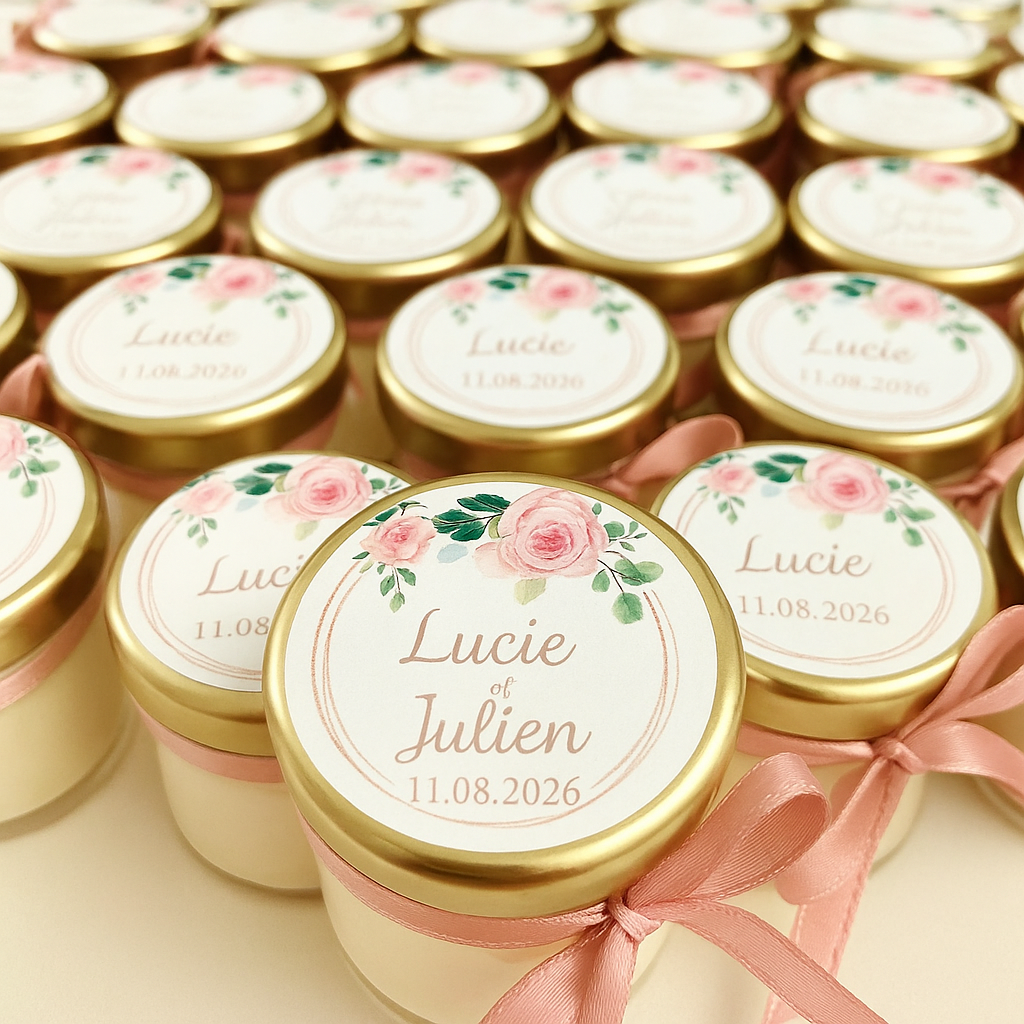 Bougie personnalisée