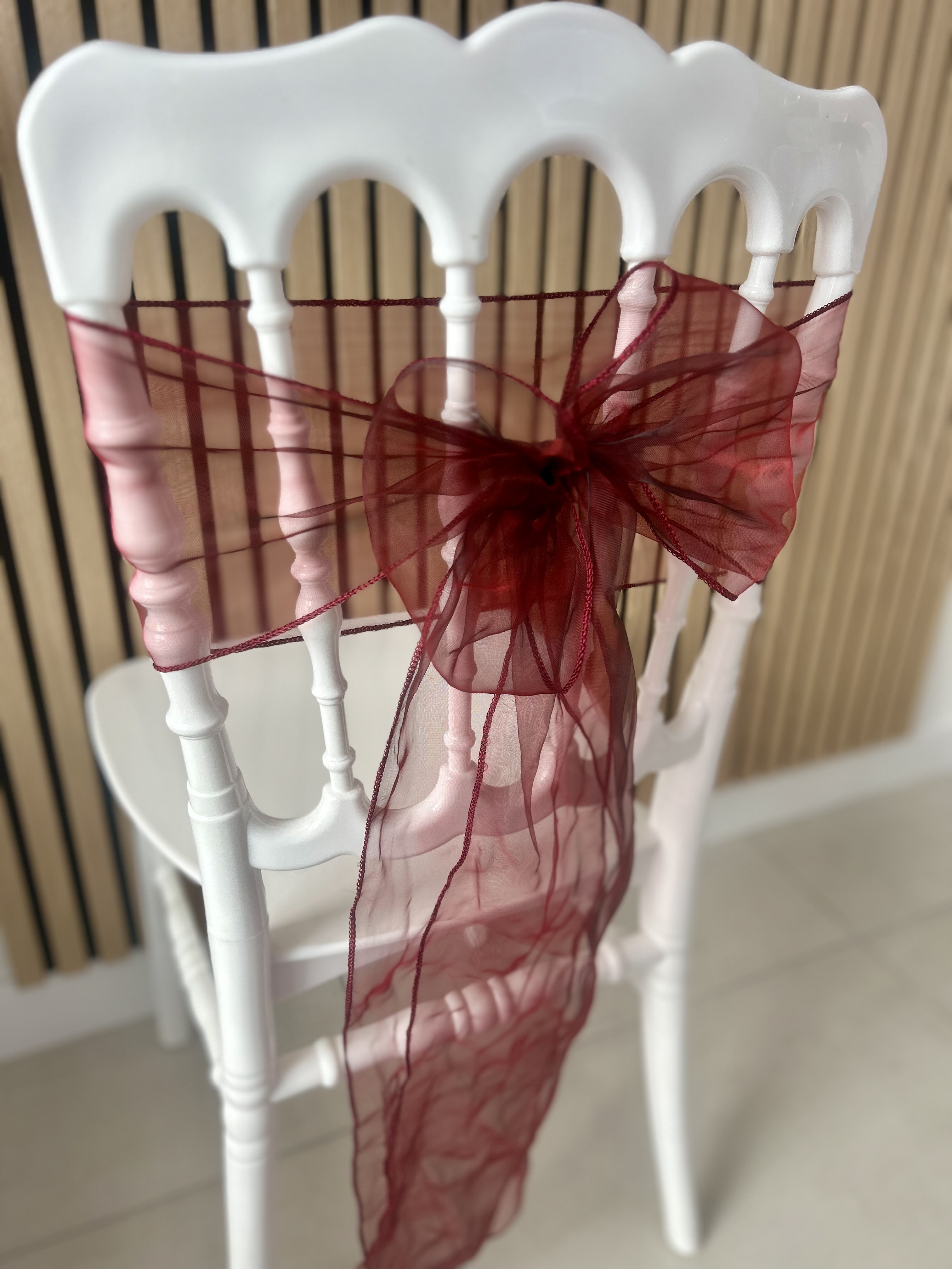 NDC bordeaux organza