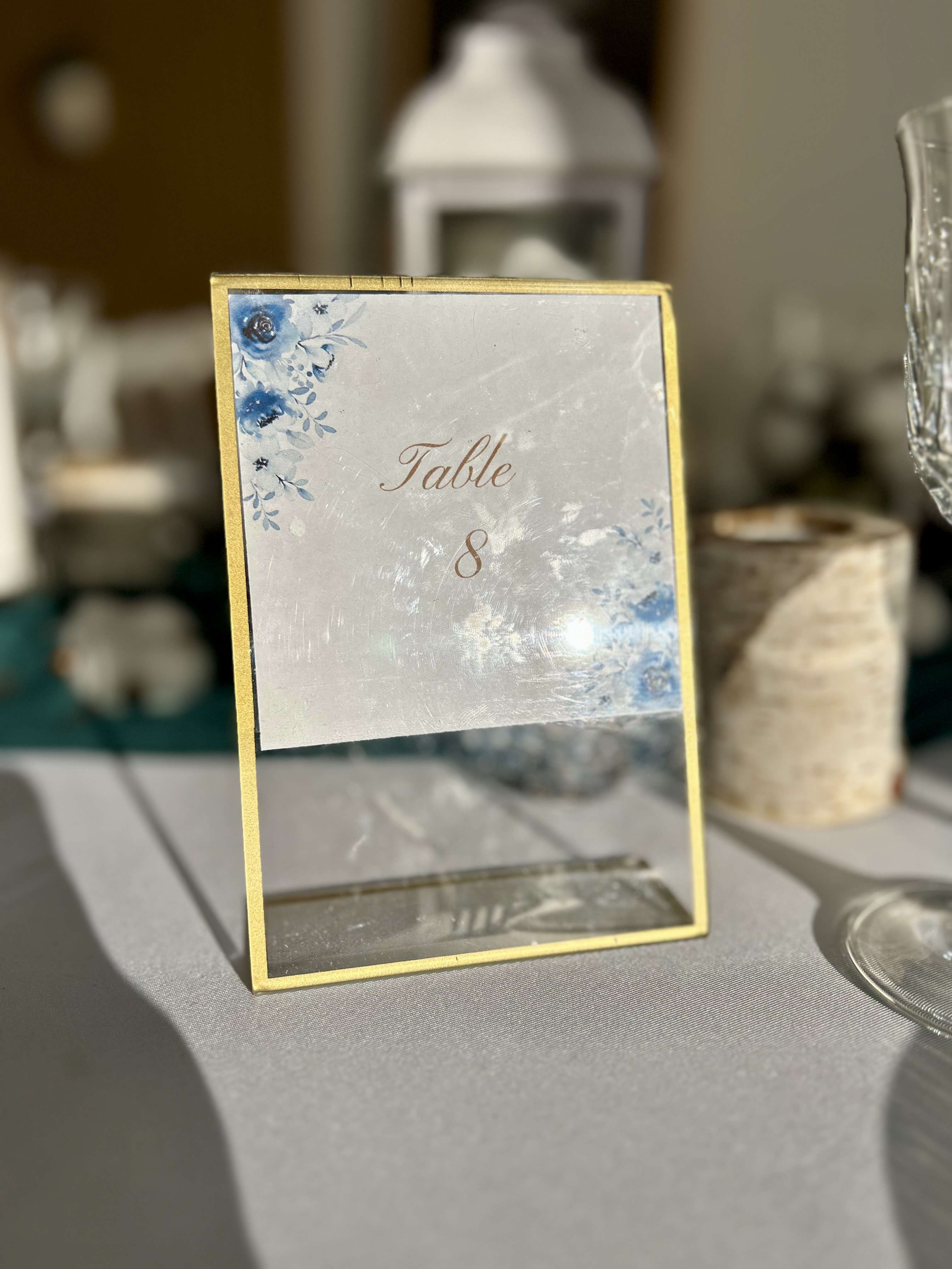 Cadre doré chevalet