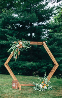 Arche hexagonale bois