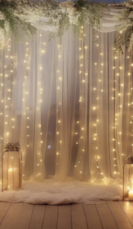 Rideaux lumineux 3m/3m