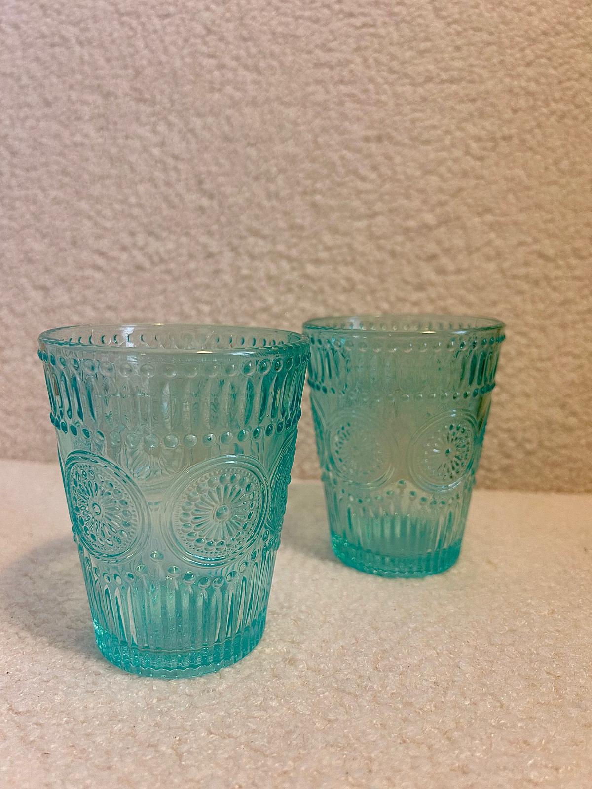 Verre à eau BLEU