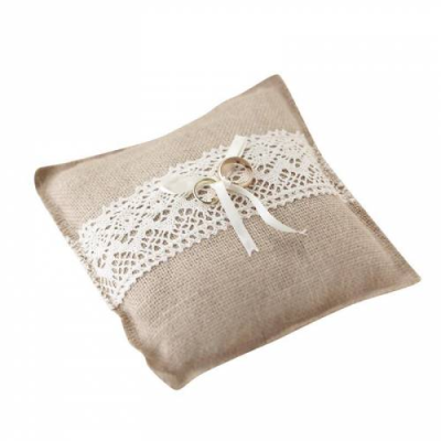 Porte alliance alliance toile de Jute champêtre