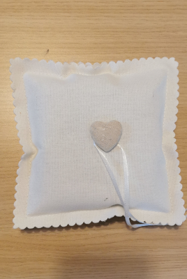 Porte alliance lin coeur