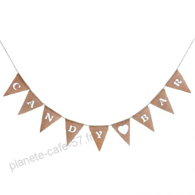 Fanion candy bar craft