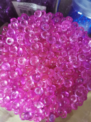 Perle de pluie rose fushia