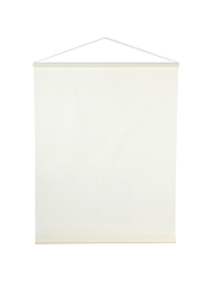 Tenture satin blanc  3m - R464