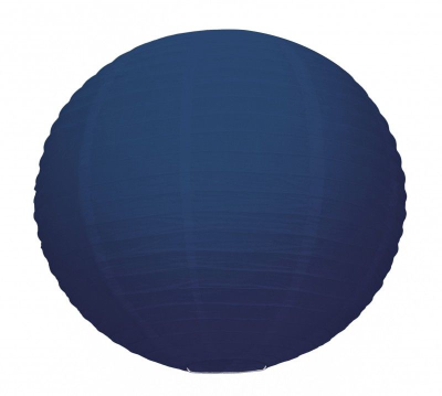 Boule chinoise bleu nuit 45 cm