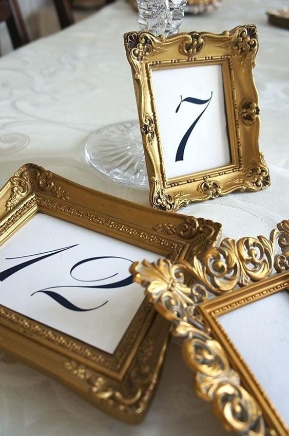 Table number