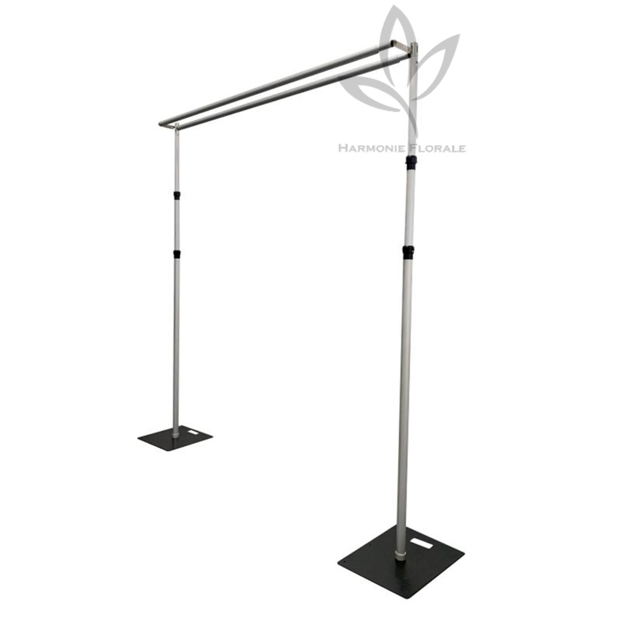 Structure télescopique double barre