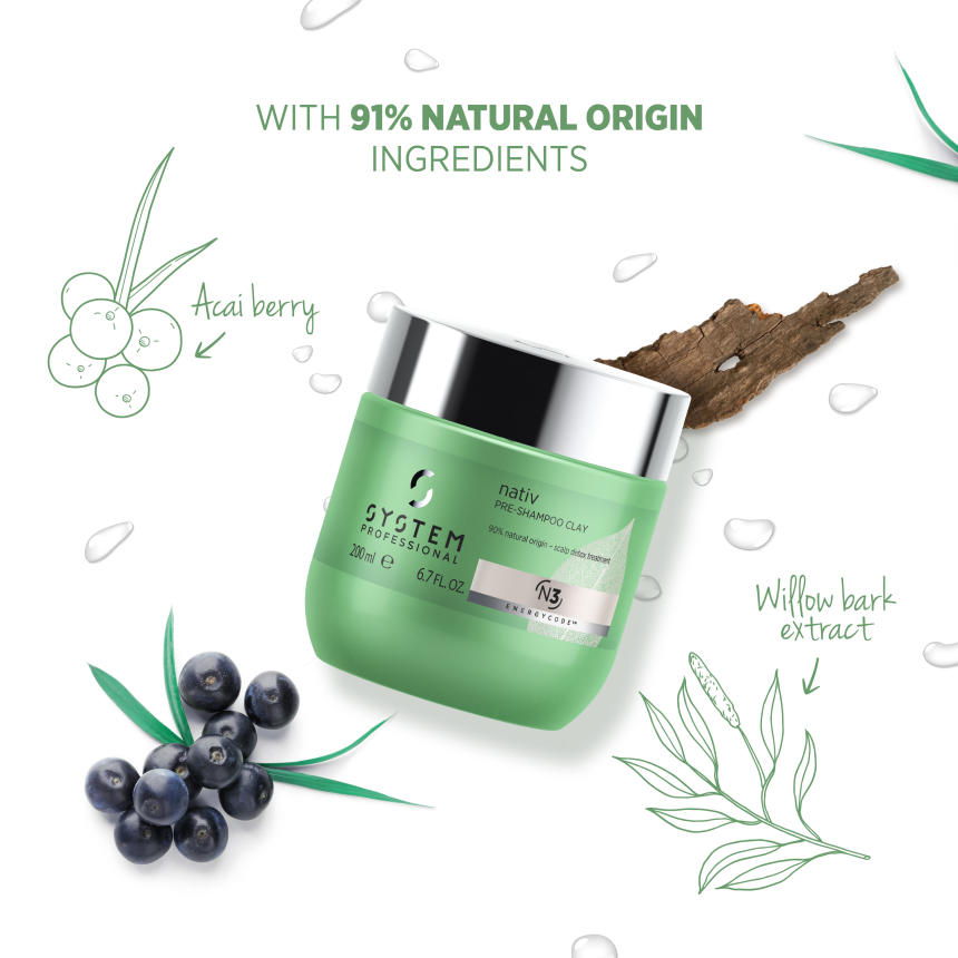 System Professional Nativ Pre-shampoo clay