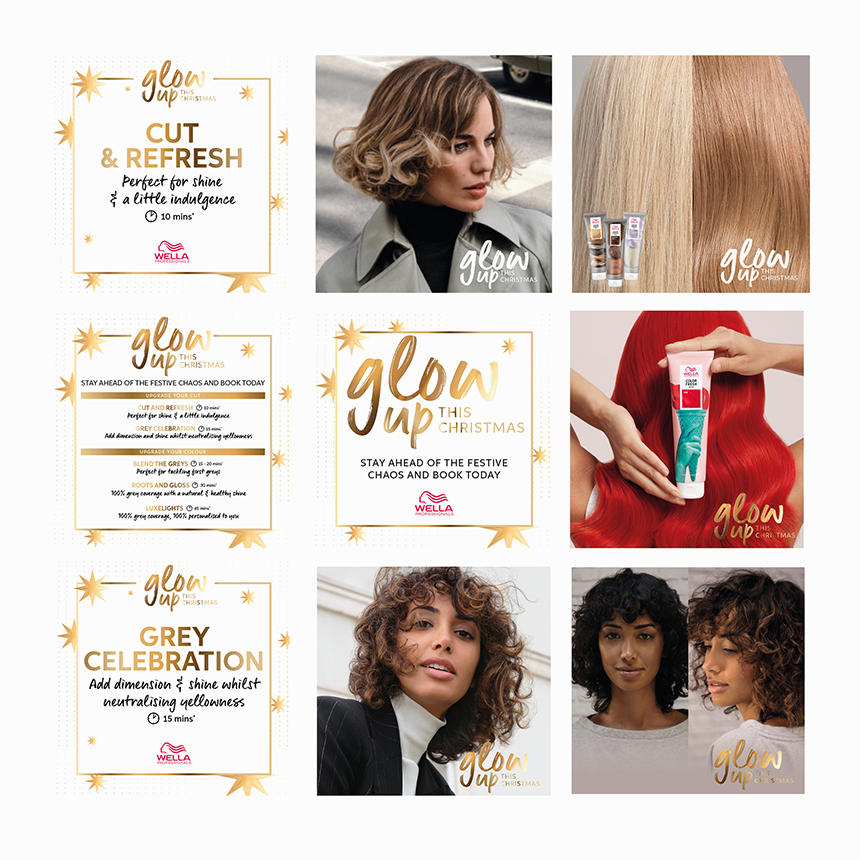 Cycle 3 Festive Menu Social Media Posts