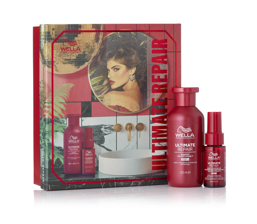 Wella_Xmas_boxes_25_Ultimate_Repair_side_with_prod