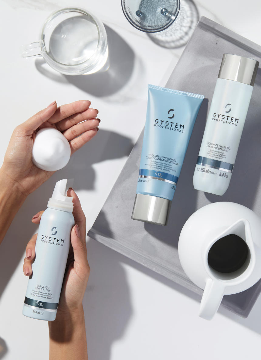 System X product lifestyle shot 16 Volumize Hydrat