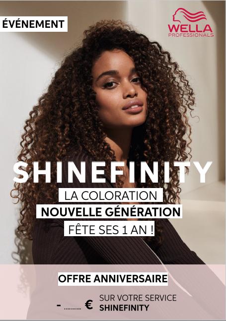 AFFICHETTE 1 AN SHINEFINITY