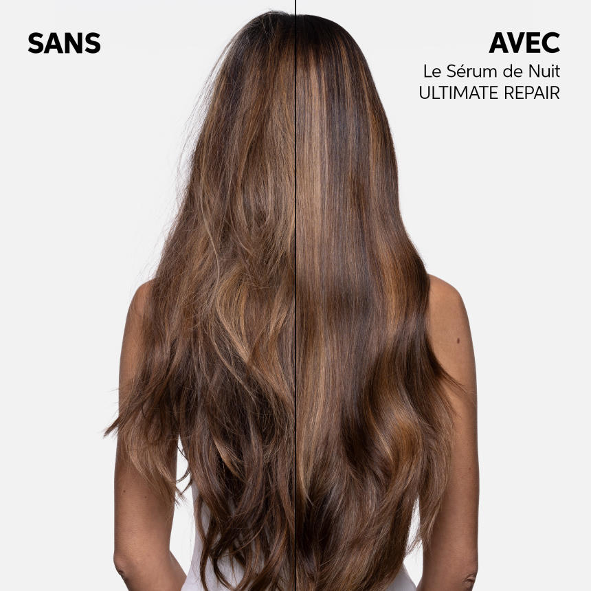 Ultimate repair sérum de nuit_avant-après