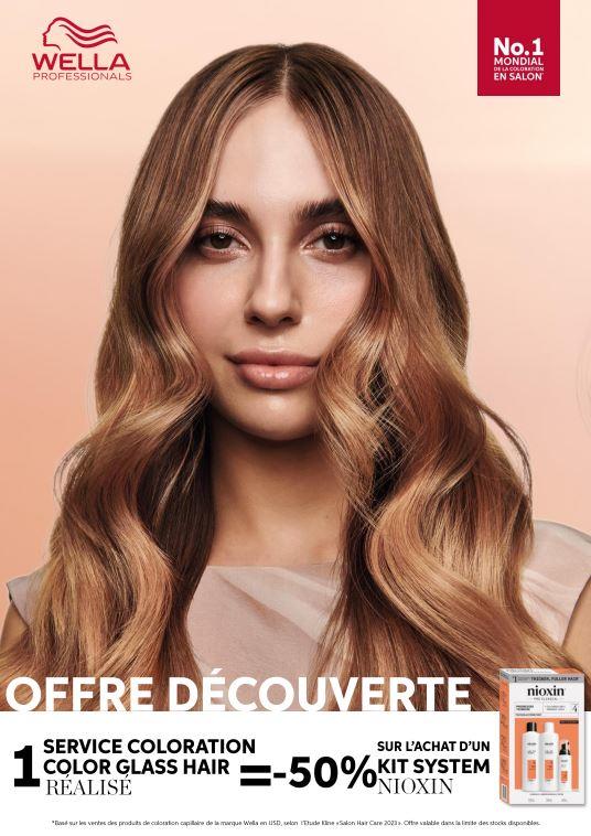 GOLDEN GLASS HAIR AFFICHETTE COLO=CARE NIOXIN