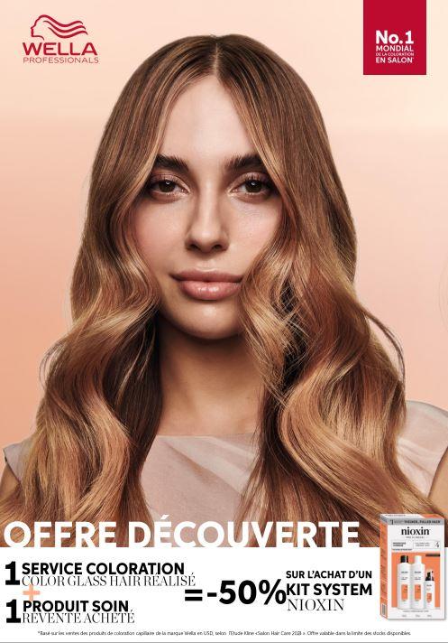 GOLDEN GLASS HAIR AFFICHETTE COLO=CARE NIOXIN