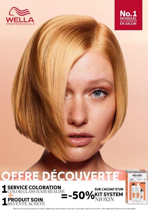 GOLDEN GLASS HAIR AFFICHETTE COLO=CARE NIOXIN