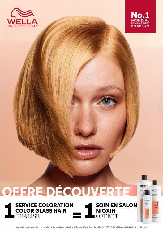 GOLDEN GLASS HAIR AFFICHETTE COLO=CARE NIOXIN