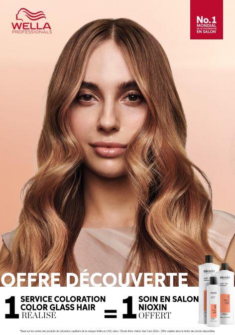 GOLDEN GLASS HAIR AFFICHETTE COLO=CARE NIOXIN