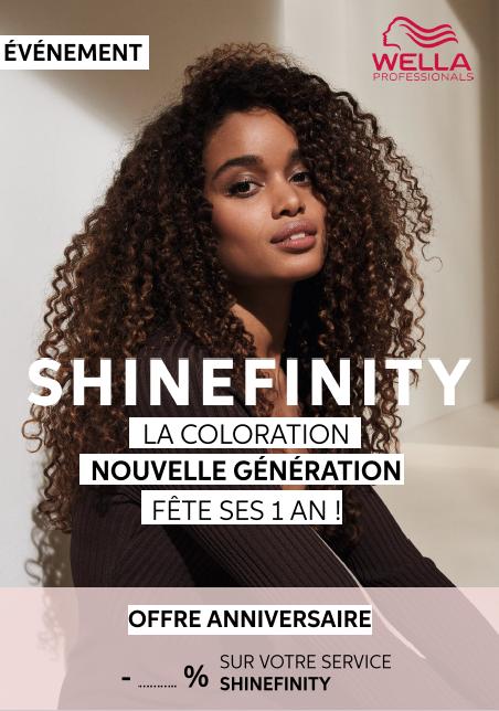 AFFICHETTE 1 AN SHINEFINITY