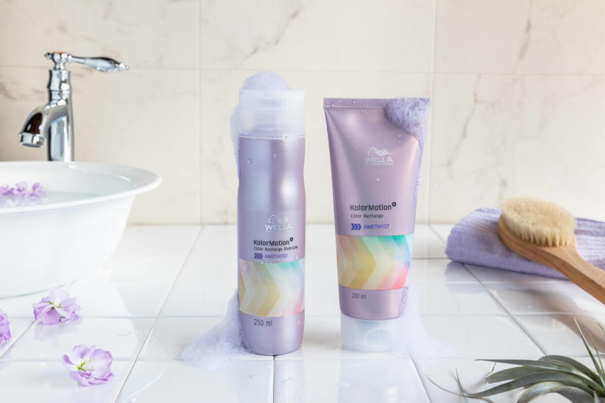 カラーモーション＋ アメジスト シャンプー＆コンディショナー 製品イメージ画像