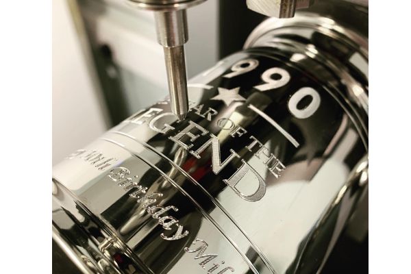 engraving on a tankard