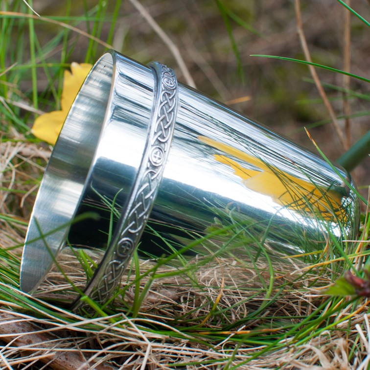 Celtic Band Pewter Tumbler Celtic Band Pewter Tumbler