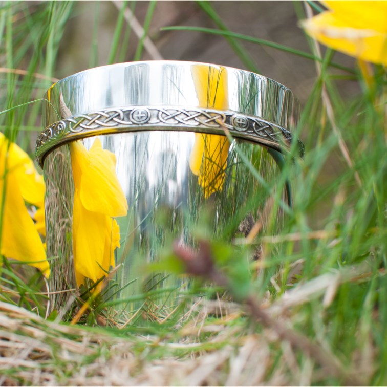 Celtic Band Pewter Tumbler Celtic Band Pewter Tumbler