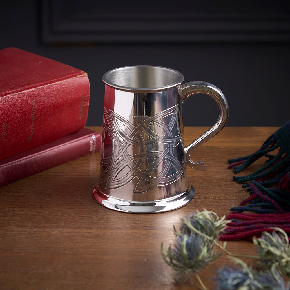 Skye Celtic Pewter Tankard Skye Celtic Pewter Tankard