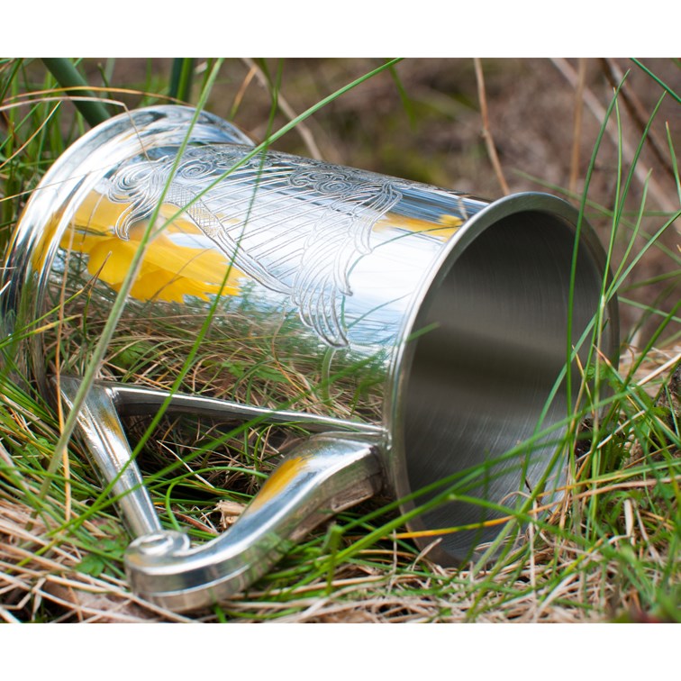 Irish Harp One Pint Pewter Tankard Irish Harp One Pint Pewter Tankard