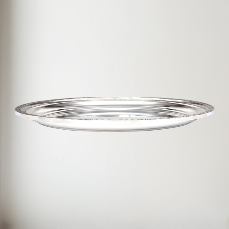 Large Celtic Rim Pewter Tray Large Celtic Rim Pewter Tray