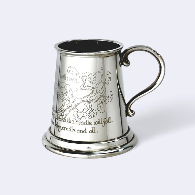 Rock A Bye Baby Quarter Pint Baby Mug Rock A Bye Baby Quarter Pint Baby Mug